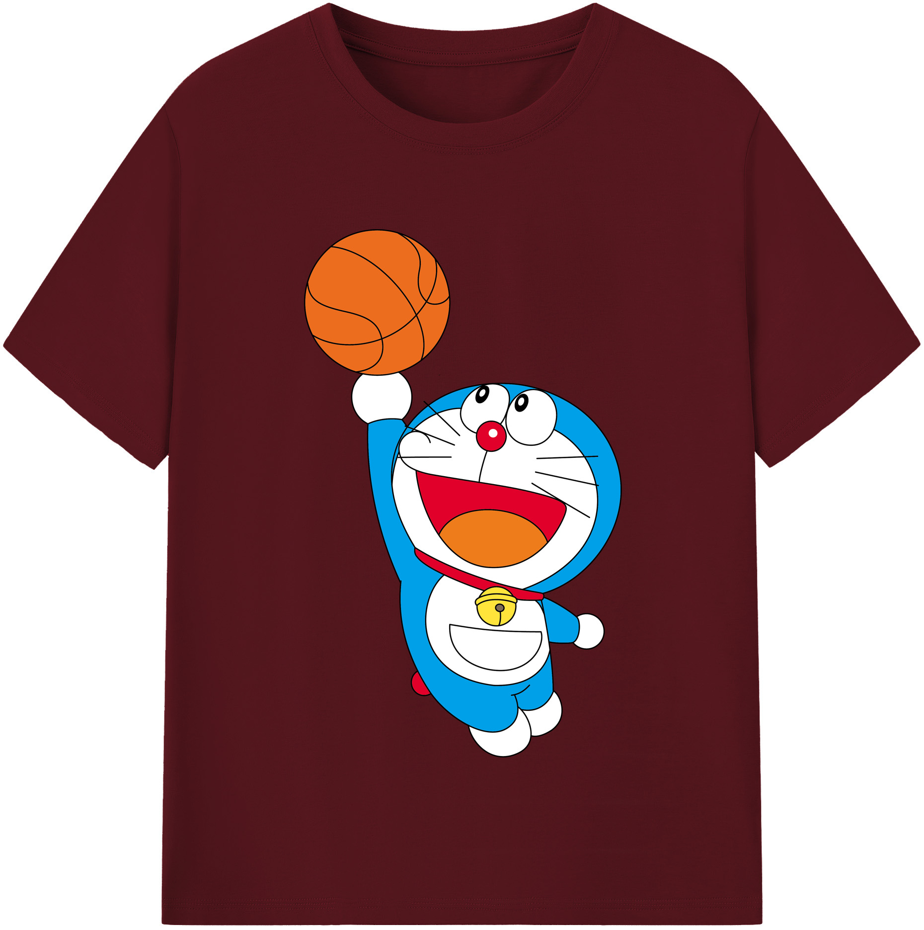 （画像用） ドラえもん Doraemon 綿100％半袖Tシャツ（フロントプリント）
